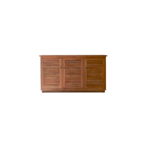 Waschtischunterschrank aus massiver Akazie 140 cm Loggia Waschtischunterschrank aus massiver Akazie 140 cm Loggia