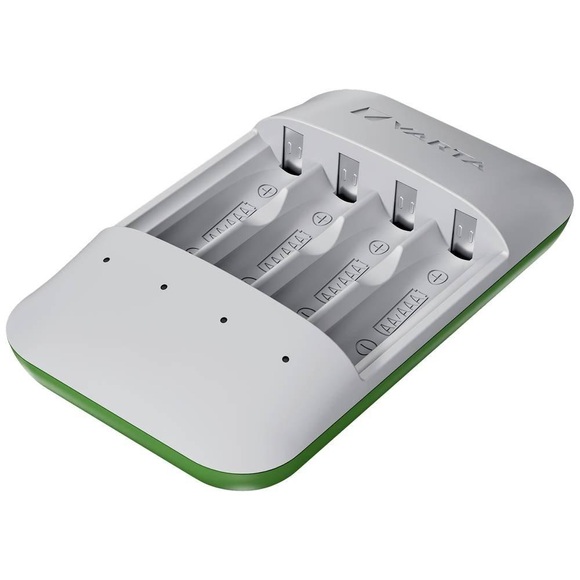 Varta Eco Charger Pro Rundzellen-Ladegerät NiMH Micro (AAA), Mignon (AA)