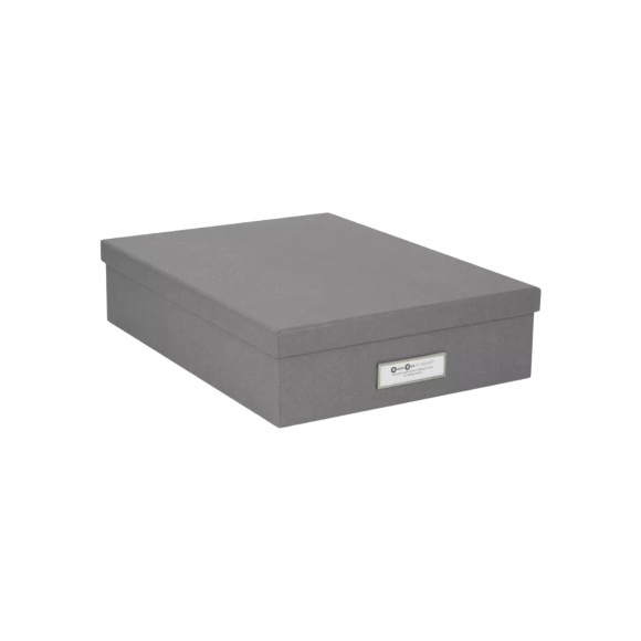 XXXLutz Kartonage 35/26/8,5 cm , 945154141 , Grau , 26x8.5x35 cm , handgemacht , 004527004901