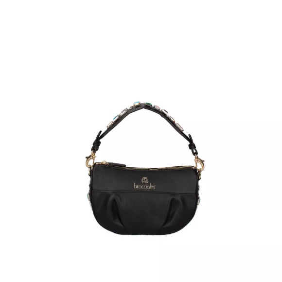 Braccialini - Umhängetasche, für Damen, Schwarz, One Size