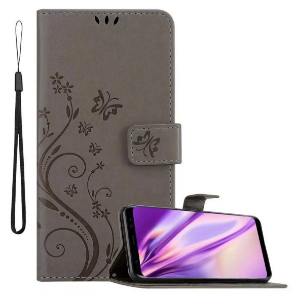 Hülle für Samsung Galaxy S8 Blumen Design Magnetverschluss