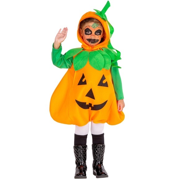Kinderkostüm Kürbis Orange