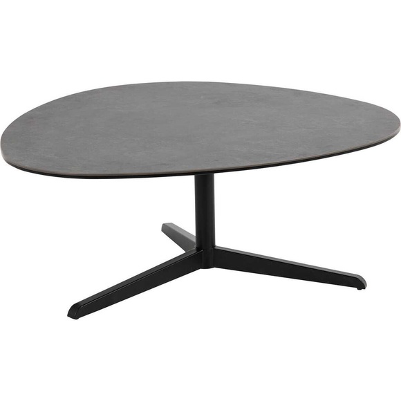 Couchtisch Bellair Glas schwarz 100