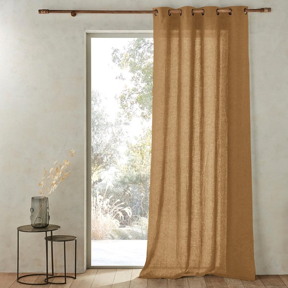 Vorhang Romane Unisex Braun 140 X 260 cm