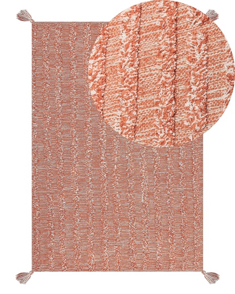 Teppich aus Baumwolle Boho MUGLA Teppich aus Baumwolle Boho MUGLA