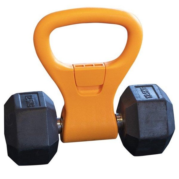 GladiatorFit PVC-Griff Grip; um Ihre Hantel in eine Kettlebell zu verwandeln PVC-Griff