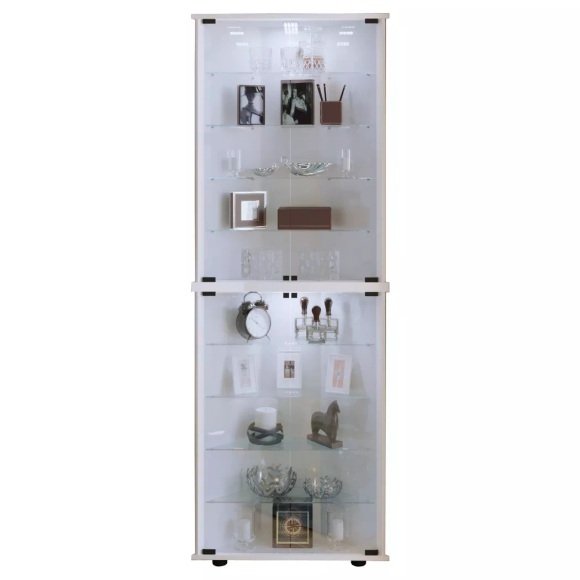 Holz Glas Vitrine Sammelvitrine Glasvitrine Eckvitrine Standvitrine Vecko XL Holz Glas Vitrine Sammelvitrine Glasvitrine Eckvitrine Standvitrine Vecko XL