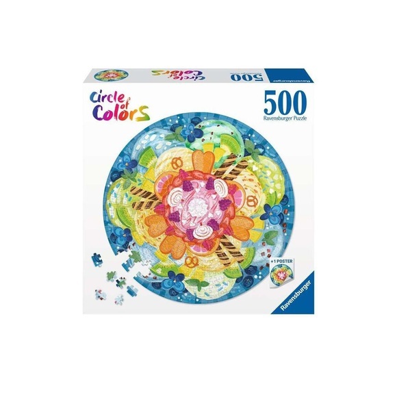 Puzzle Circle of Colors Ice Cream (500Teile)