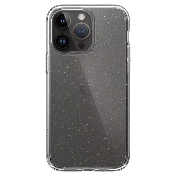 Apple - Hülle iPhone 14 Pro Paillette Speck, Transparent