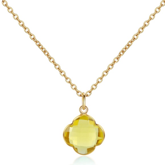 Ailoria - Halskette Capucine - Gold und Hellorange