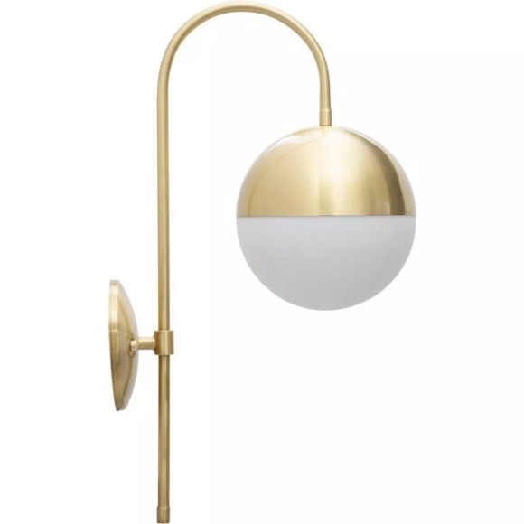 Mauro Ferretti - Wandleuchte Glamy - Gold, Weiss
