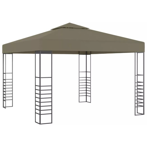 vidaXL Gartenzelt 3x3 m Taupe 180 g/m²
