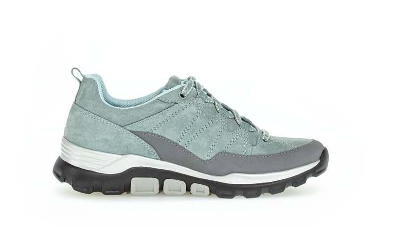 - Wildleder Wandersneaker Damen Blau 37
