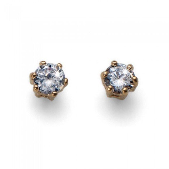 Ohrstecker Brilli Small Damen Gold ONE SIZE