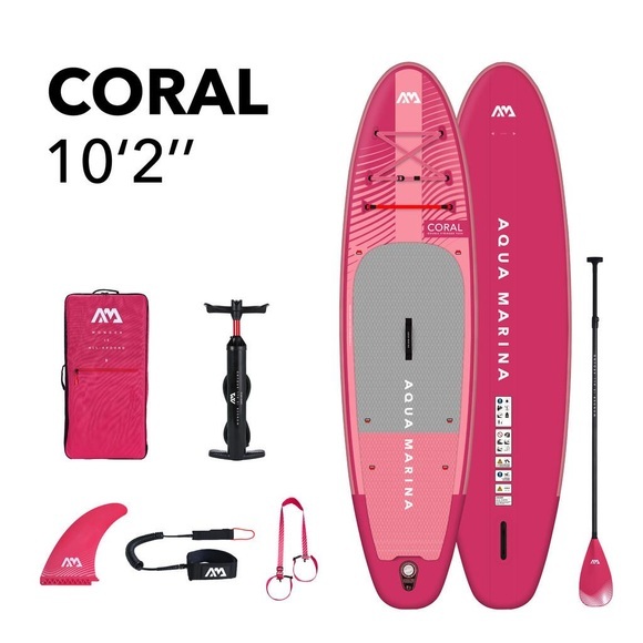 Aqua Marina Stand Up Paddle CORAL pink 310 cm
