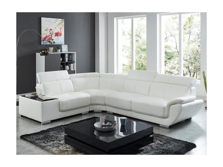 Ecksofa Leder NAHIA Ecke Links Ecksofa Leder NAHIA Ecke Links