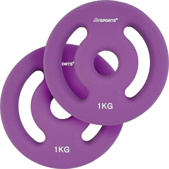 Hantelscheiben Unisex Flieder ONE SIZE