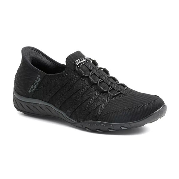 Skechers Slip-Ins Breathe Damen Schwarz