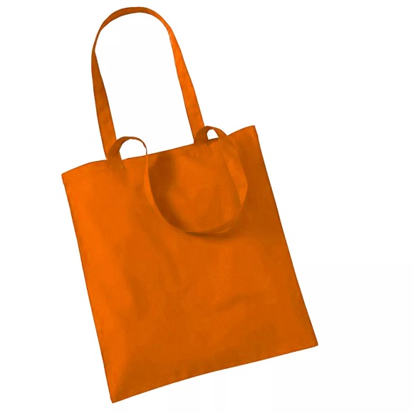 Westford Mill - Promo Einkaufstasche, 10 Liter (2 StückPackung), One Size, Orange
