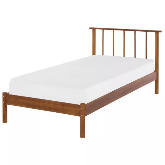 Bett mit Lattenrost aus Kiefernholz Skandinavisch BARRET Bett mit Lattenrost aus Kiefernholz Skandinavisch BARRET