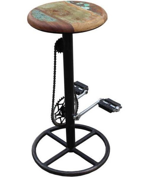 Barhocker Dubai antik bunt