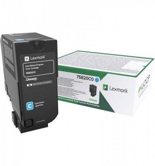 Lexmark Toner 75B20C0 Cyan