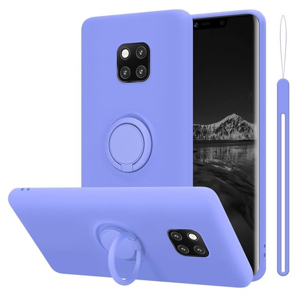 Hülle für Huawei MATE 20 PRO TPU Silikon mit Ring Liquid