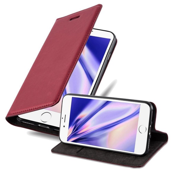 Hülle für Apple iPhone 7 PLUS 7S PLUS 8 PLUS Magnetverschluss, Kartenfach