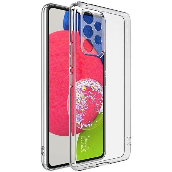IMAK - Samsung Galaxy A53 5G Gummi Case Ultra Thin Hülle - Transparent