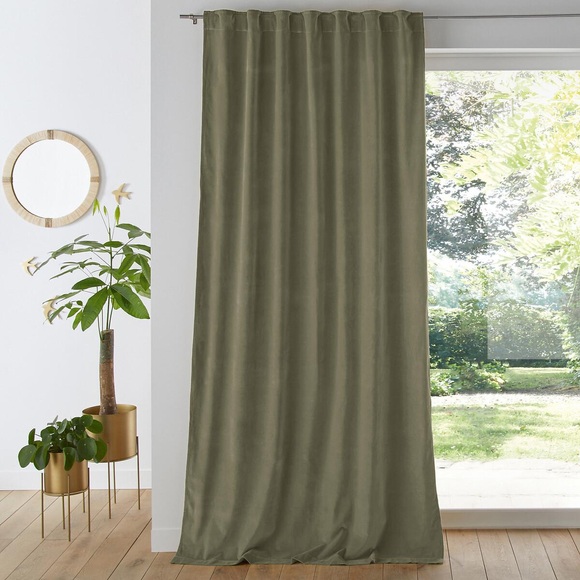 Vorhang Velvet Unisex Grün 135x260 cm