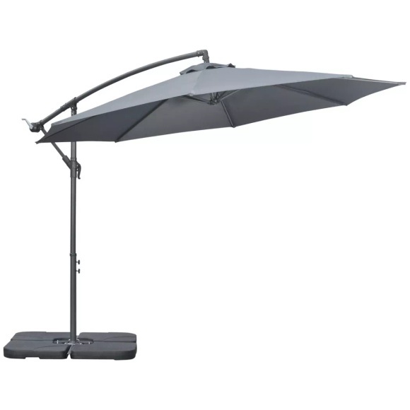 Outsunny - Sonnenschirm, One Size