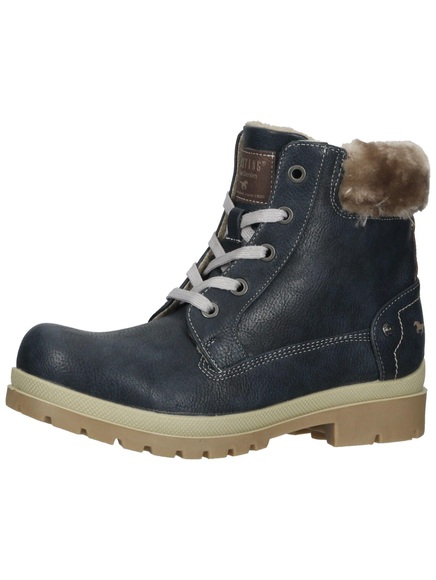 Mustang Shoes Winterboots, mit Kunstfellkragen