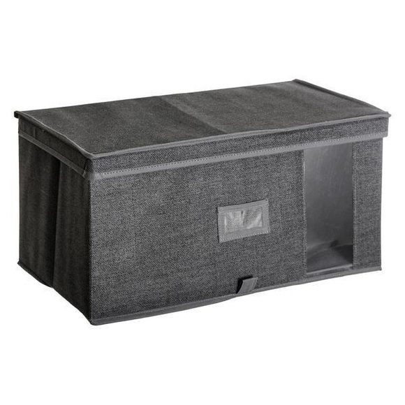 Aufbewahrungsbox, Grau - 50 x 30 x 25 cm Aufbewahrungsbox, Grau - 50 x 30 x 25 cm