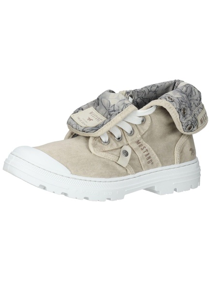 Mustang Shoes Schnürboots, mit umschlagbarem Kragen
