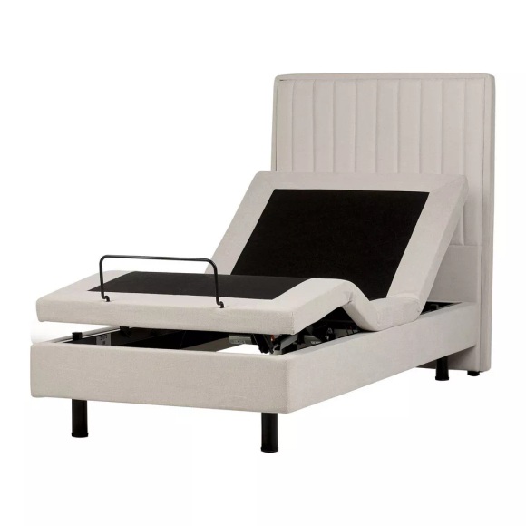 Bett mit Lattenrost aus Polyester Klassisch DUKE II Bett mit Lattenrost aus Polyester Klassisch DUKE II