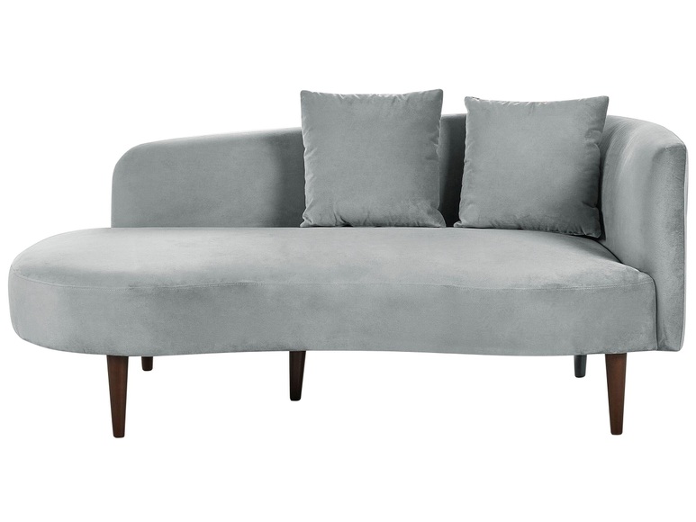 Chaiselongue aus Samtstoff Glamourös CHAUMONT Chaiselongue aus Samtstoff Glamourös CHAUMONT