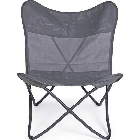 Garten Butterfly Sessel Gabicce grau