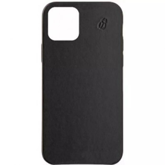 BeetleCase - Hülle Premium Leder iPhone 12 Pro Max, Schwarz