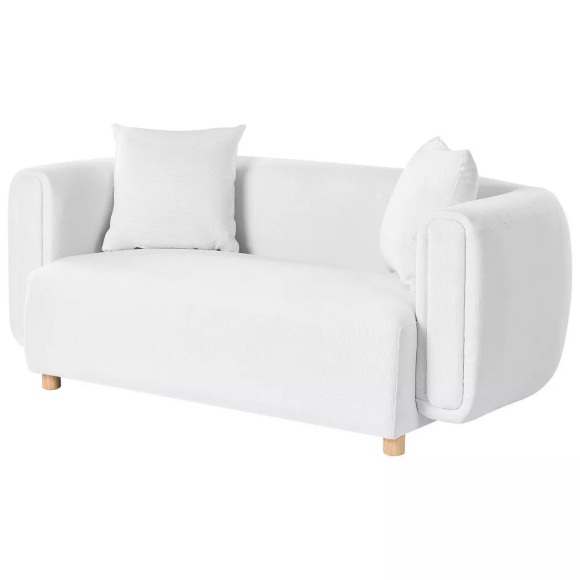 Beliani - 2 Sitzer Sofa aus Stoff LILLEROD, One Size, Braun Medium