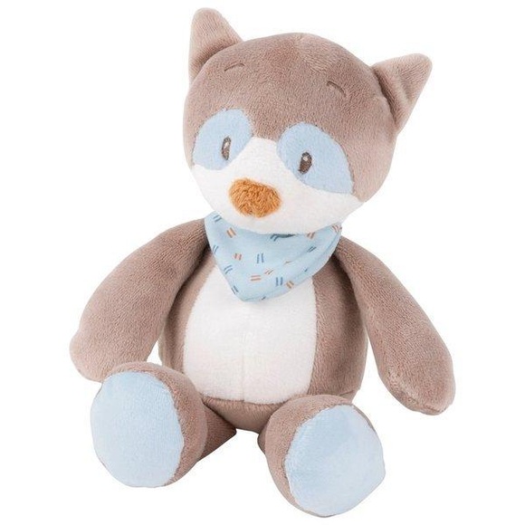 Nattou - Jim & Bob Mini Kuscheltier Bob der Waschbär