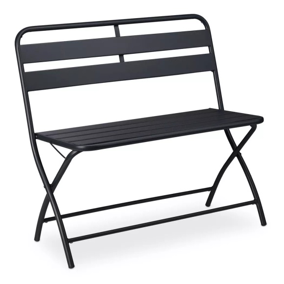 Northio - Gartenbank klappbar 2-Sitzer, 110X50CM