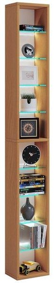 Holz Wandregal Hängeregal Regal Bücherregal Wandboard Deko Glas Rasato XL Holz Wandregal Hängeregal Regal Bücherregal Wandboard Deko Glas Rasato XL