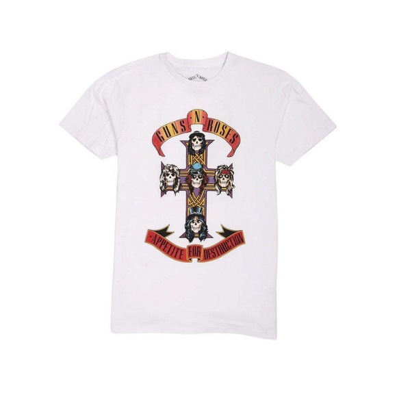 Appetite For Destruction Tshirt Damen Weiss S