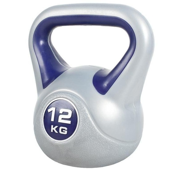 Kettlebell Stylish Unisex Taubengrau 12KG