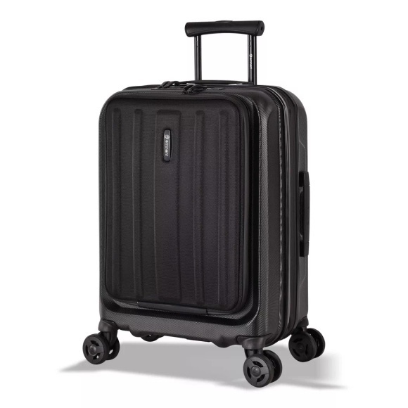 Eminent - Kapstadt Premium Edition Handgepäck Koffer 4 Rollen Schwarz, 55 CM, Schwarz
