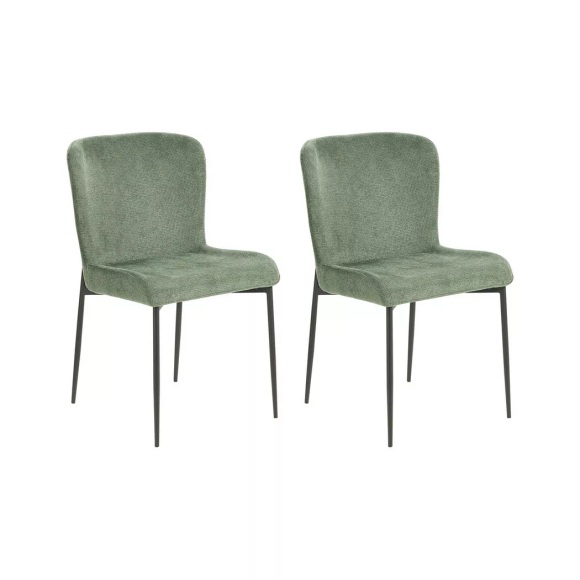 Set mit 2 Stühlen aus Polyester Modern ADA Set mit 2 Stühlen aus Polyester Modern ADA