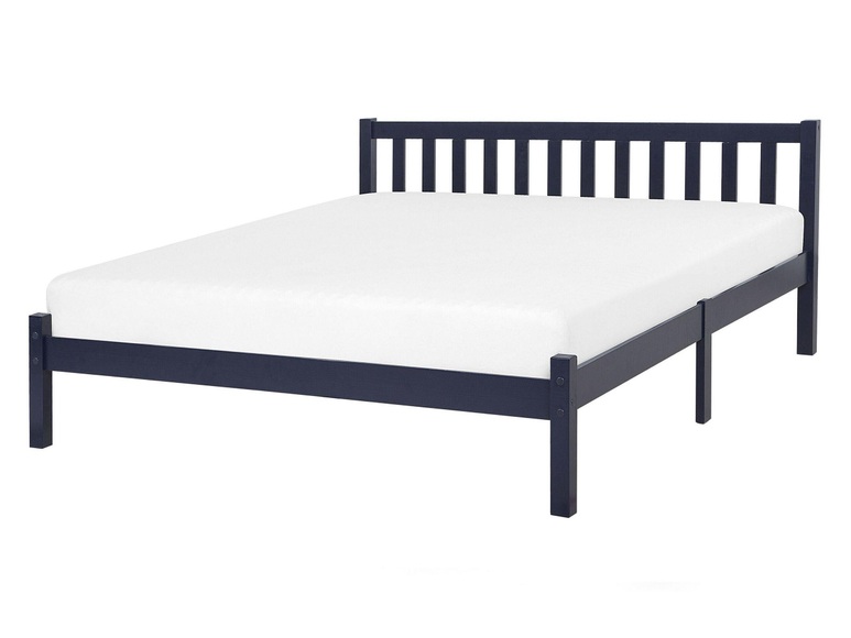 Bett mit Lattenrost aus Kiefernholz Skandinavisch FLORAC Bett mit Lattenrost aus Kiefernholz Skandinavisch FLORAC