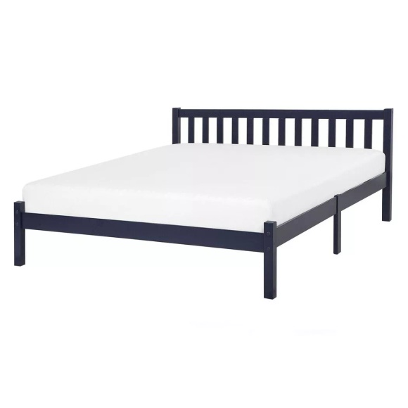 Bett mit Lattenrost aus Kiefernholz Skandinavisch FLORAC Bett mit Lattenrost aus Kiefernholz Skandinavisch FLORAC