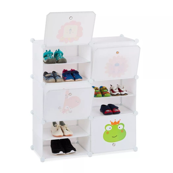 B2X - Schuhregal für Kinder zum Anstecken, 46cm