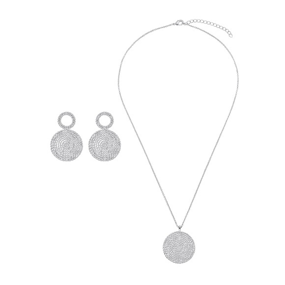 Set Clari Silberfarbend Damen Silber ONE SIZE